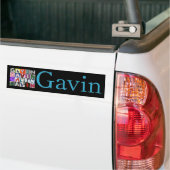 Naambord Gavin sticker (Op Truck)