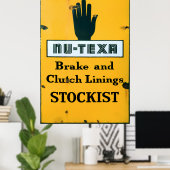  naambord. poster (Thuiskantoor)