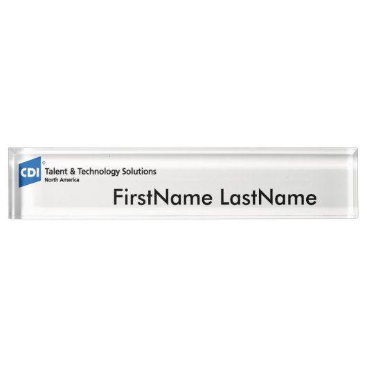 Naambordje (Voorkant)