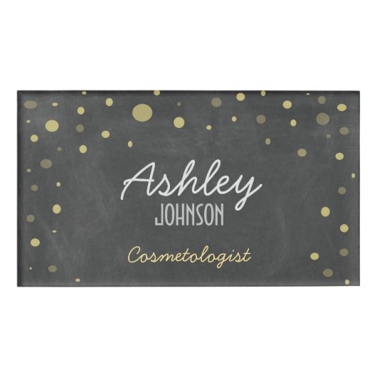  naamkaart met Logo Naambadge (Voorkant)