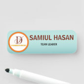 NAAMLABEL NAAMPLAATJE (In situ)