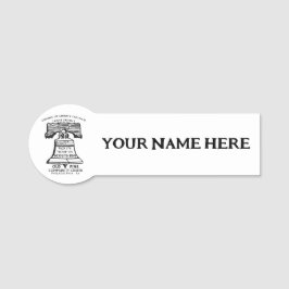 Naamlabel Naamplaatje