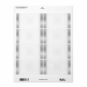 Naamlabel voor feestje etiket (Full Sheet)