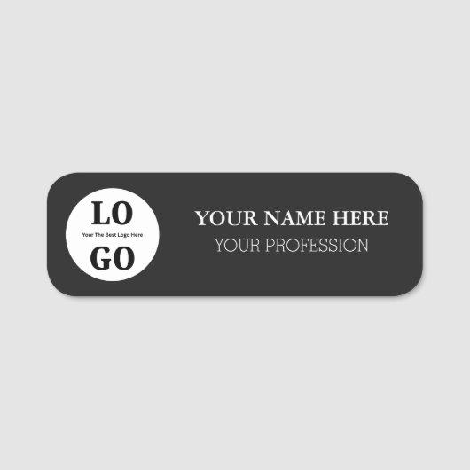 Naamlabel voor werknemer naamplaatje (Voorkant)