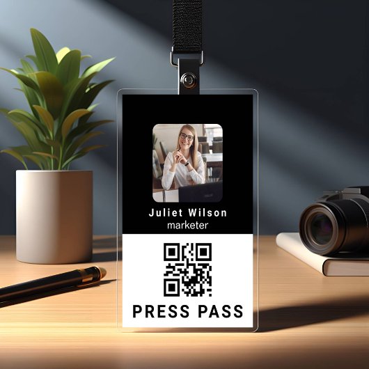 naamlabels coole qr-code mediadruk id-badge badge