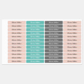 Naamlabels voor schoolkamp kinderopvang labels (Vel)