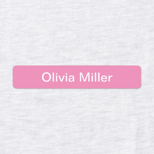 Naamlabels voor schoolkamp kinderopvang labels (Design 1)