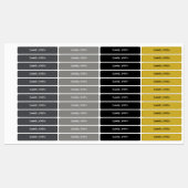 Naamlabels voor schoolkinderopvang labels (Vel)