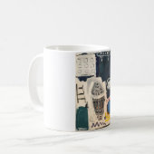 Naamloze Abstracte koffie mok Hankamer Artjunkhaus (Voorkant links)