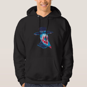  naamloze arts met de schedel voor middeleeuwen hoodie