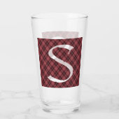 Naamplaat blokontwerp-solo letter glas (Achterkant)