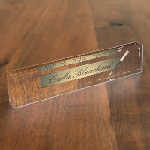 naamplaat houtextextuurpen naambordje (Zijkant)