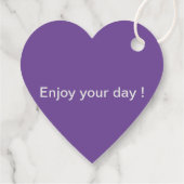 Naamplaatje Bedankjes Labels (Achterkant)