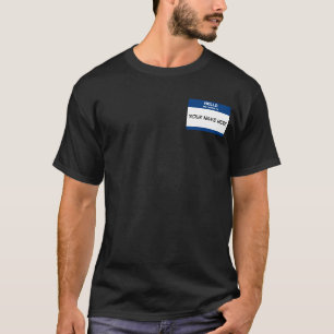 Naamplaatje T-shirt
