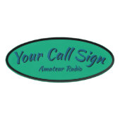 naamplaatje van roepnaam naambadge (Voorkant)