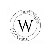 Naamstempel | Gepersonaliseerd logo rubberstempel (Afrduk)