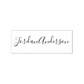 Naamstempel handtekening rubberstempel (Afrduk)