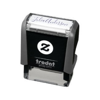 Naamstempel handtekening  zelfinktende stempel