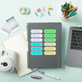 Naamstickers (Dit boek is van de eigenaar) Sticker (iPad Cover)
