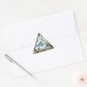 Naamstickers met monogram sticker (Envelop)