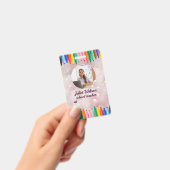 naamstickers pennen badge voor docenten (Handheld)