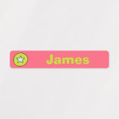 Naamstickers voor kinderen labels (Design 2)