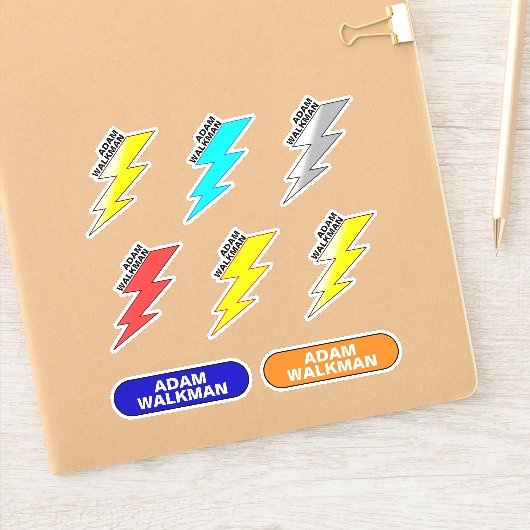 Naamstickers voor kinderen (waterdichte labels voo (Notitieboek)