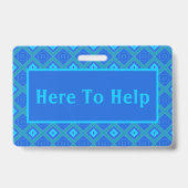 Naamstijl Badge (Achterkant)