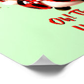 Naamtekst toevoegen, Rode Lieveheersbeestje Kever, Poster (Hoek)