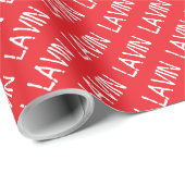 naamwikkelpapier cadeaupapier (Rol Hoek)