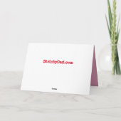 Naan-Stop Met Van Liefde! Kaart (Achterkant)