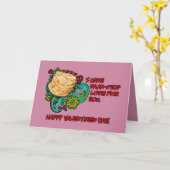 Naan-Stop Met Van Liefde! Kaart (Gele Bloem)