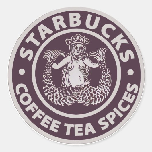 Naar 1971 op een Starbies Run Ronde Sticker (Voorkant)
