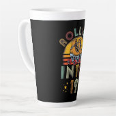 Naar 19 jaar oud latte mok (Linkerhoek)