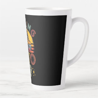 Naar 19 jaar oud latte mok