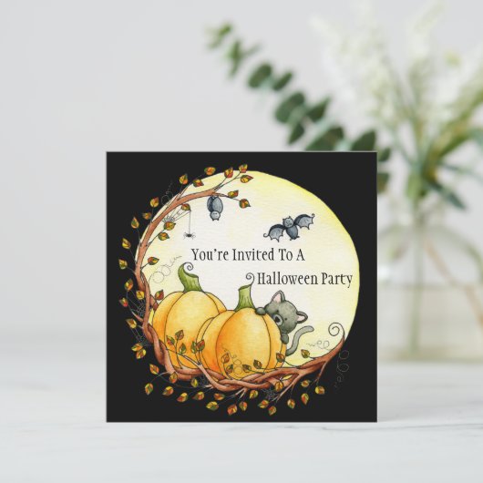 naar aanleiding van de uitnodiging (Staand voorkant)