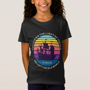 Naar aanleiding van de zon Columbus Day 1942 T-shirt