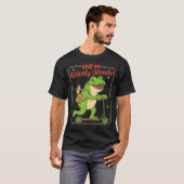 Naar actief monitoren van kikker-testdag-testdag t-shirt (Voorkant volledig)