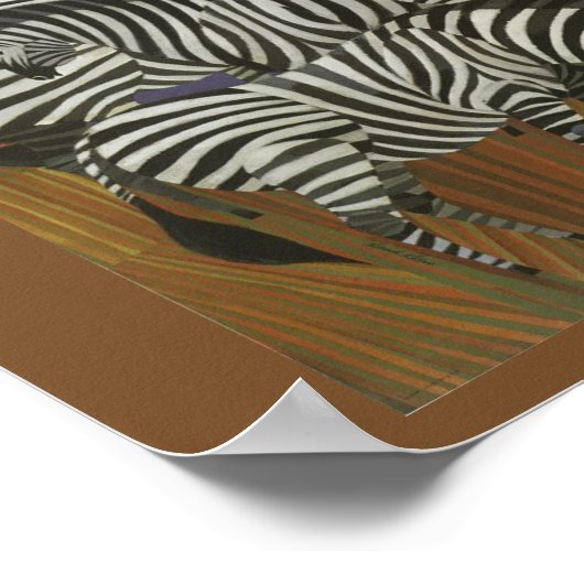 Naar Afrika vliegen Poster (Hoek)