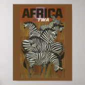 Naar Afrika vliegen Poster (Voorkant)