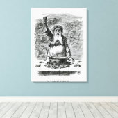 Naar afwezige vrienden! canvas afdruk (Insitu (Houten vloer))
