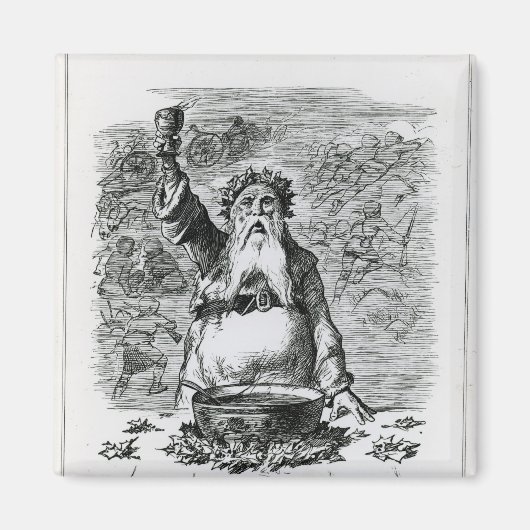 Naar afwezige vrienden! magneet (Voorkant)