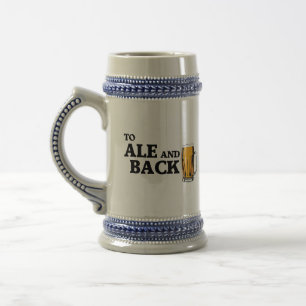 Naar Ale en Terug - Beer Lover Quote Bierpul