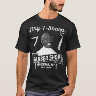 Naar Amerika komen Mijn T Sharp Barber Shop T-shirt