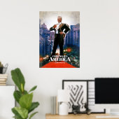 Naar Amerika Poster (Thuiskantoor)
