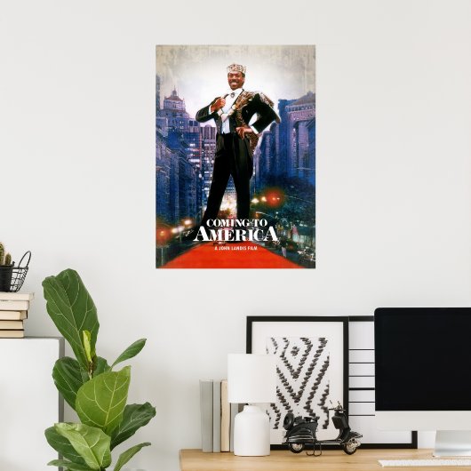 Naar Amerika Poster (Thuiskantoor)
