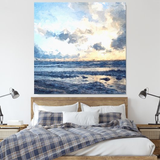 Naar Arran Canvas Afdruk (Insitu (Slaapkamer))