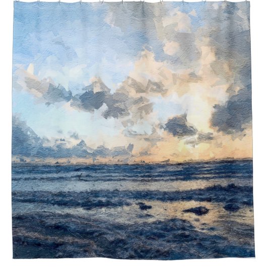 Naar Arran Douchegordijn (Voorkant)