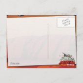 Naar Australië vliegen Briefkaart (Achterkant)