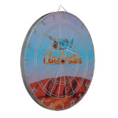 Naar Australië vliegen Dartbord (Voorkant Links)